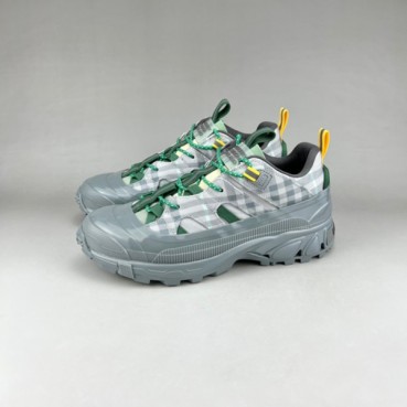 버버리 남성 트렌디 그레이 스니커즈 - Mens Gray Sneakers 