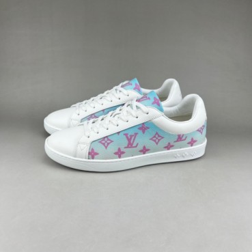 루이비통 남성 블루 스니커즈 - Mens Blue Sneakers 