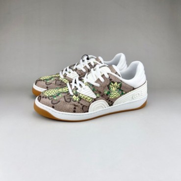 구찌 남/녀 클래식 그린 스니커즈- Unisex Green Sneakers 
