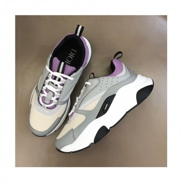 디올 남/녀 오블리크 그레이 스니커즈 - Unisex Gray Sneakers 