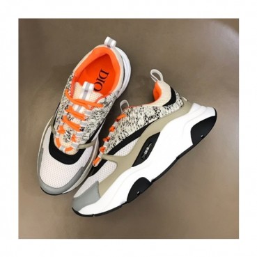 디올 남/녀 오블리크 블랙 스니커즈 - Unisex Black Sneakers 