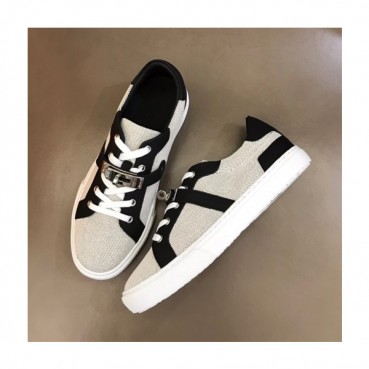에르메스 남성 클래식 블랙 스니커즈 - Mens Black Sneakers 
