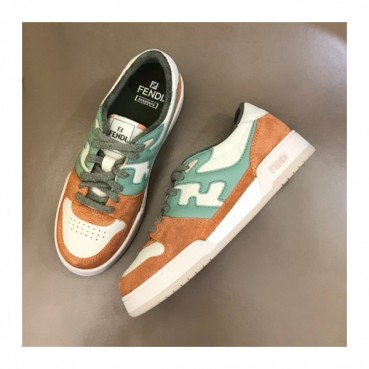 펜디 남성 Match 카멜 스니커즈 - Mens Camel Sneakers 