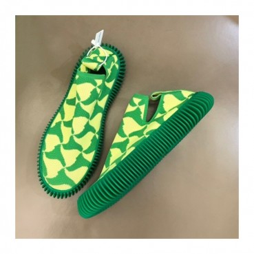 보테가베네타 남/녀 모던 그린 스니커즈 - Bottega Veneta Unisex Green Sneakers 