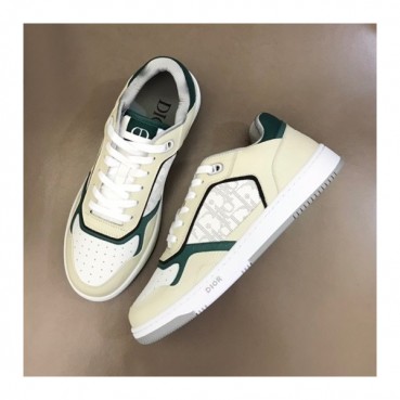디올 남/녀 오블리크 Galaxy 아이보리 스니커즈 - Unisex Ivory Sneakers 