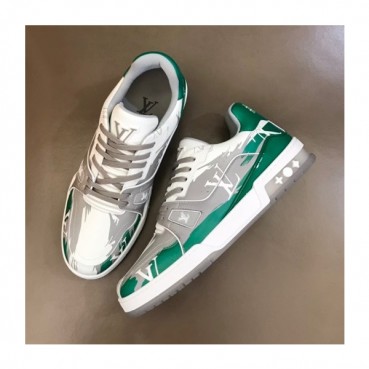 루이비통 남성 Trainer 그레이 스니커즈 - Mens Gray Sneakers 
