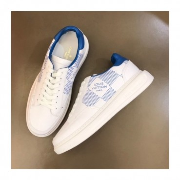 루이비통 남성 클래식 블루 스니커즈 - Mens Blue Sneakers 