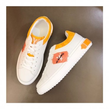 루이비통 남성 Time Out 오렌지 스니커즈 - Mens Orange Sneakers 