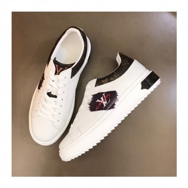 루이비통 남성 Time Out 브라운 스니커즈 - Mens Brown Sneakers 