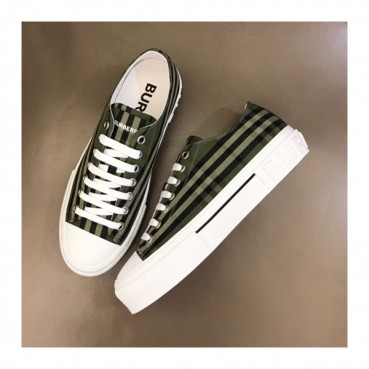 버버리 남성 빈티지 그린 스니커즈 - Mens Green Sneakers 