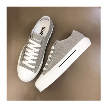 버버리 남성 빈티지 그레이 스니커즈 - Mens Gray Sneakers 