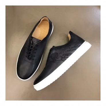 벨루티 남성  클래식 블랙 스니커즈 - Mens Black Sneakers 