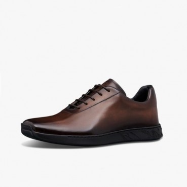 벨루티 남성  클래식 브라운 스니커즈 - Mens Brown Sneakers 