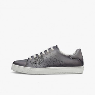 벨루티 남성  Playtime 그레이 스니커즈 - Mens Gray Sneakers 