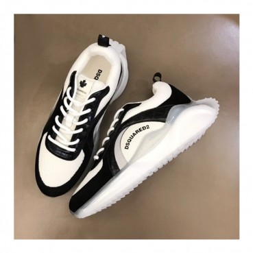 디스퀘어드 남성 트렌디 블랙 스니커즈 - Mens Black Sneakers 