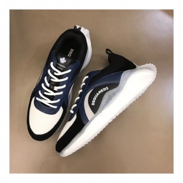디스퀘어드 남성 트렌디 블랙 스니커즈 - Mens Black Sneakers 