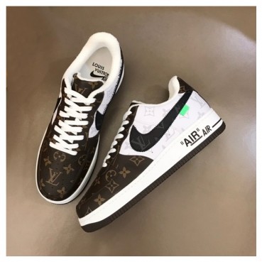 루이비통 남성 Trainer 브라운 스니커즈 - Mens Brown Sneakers 