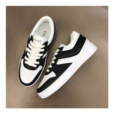 셀린느 남/녀 클래식 블랙 스니커즈 - Celine Unisex Black Sneakers 