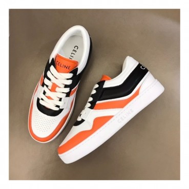 셀린느 남/녀 클래식 오렌지 스니커즈 - Celine Unisex Orange Sneakers 