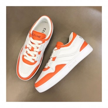 셀린느 남/녀 클래식 오렌지 스니커즈 - Unisex Orange Sneakers 