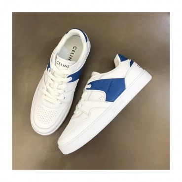 셀린느 남/녀 클래식 블루 스니커즈 - Celine Unisex Blue Sneakers 