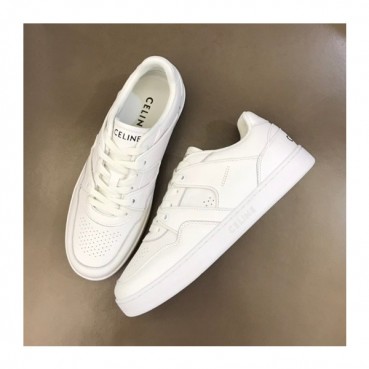 셀린느 남/녀 클래식 화이트 스니커즈 - Celine Unisex White Sneakers 
