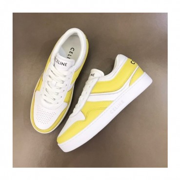셀린느 남/녀 클래식 옐로우 스니커즈 - Celine Unisex Yellow Sneakers 