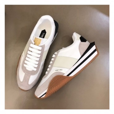 톰포드 남성 캐쥬얼 그레이 스니커즈 - Mens Gray Sneakers 