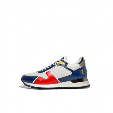 루이비통 남성 Run Away 블루 스니커즈 - Mens Blue Sneakers 