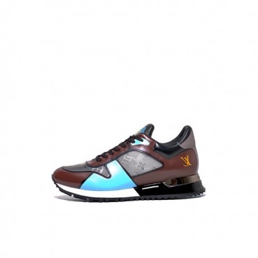 루이비통 남성 Run Away 브라운 스니커즈 - Mens Brown Sneakers 