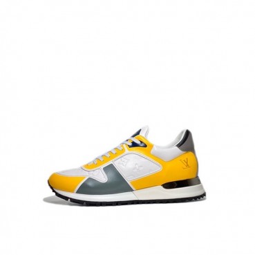 루이비통 남성 모던 옐로우 스니커즈 - Mens Yellow Sneakers 