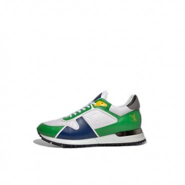 루이비통 남성 모던 그린 스니커즈 - Mens Green Sneakers 