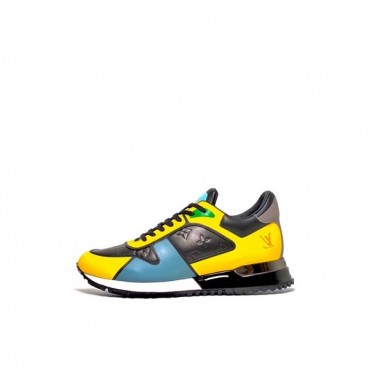 루이비통 남성 모던 옐로우 스니커즈 - Mens Yellow Sneakers 