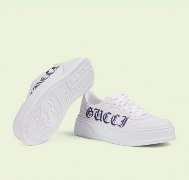 구찌 남성 클래식 화이트 스니커즈- Mens White Sneakers 