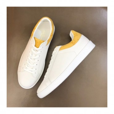 루이비통 남성 모던 옐로우 스니커즈 - Mens Yellow Sneakers 