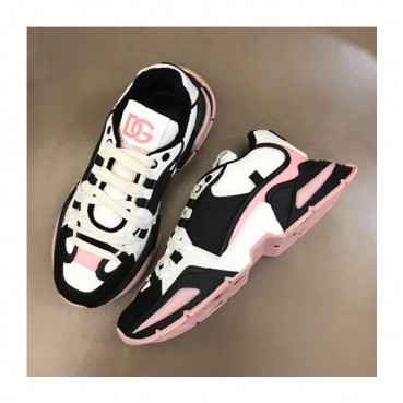 돌체앤가바나 남성 클래식 핑크 스니커즈 - Mens Pink Sneakers 