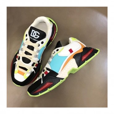 돌체앤가바나 남성 클래식 블루 스니커즈 - Mens Blue Sneakers 