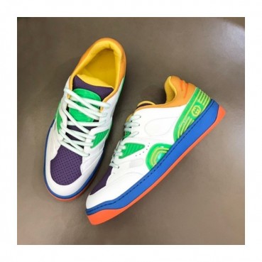 구찌 남성 Basket 화이트 스니커즈- Mens White Sneakers 