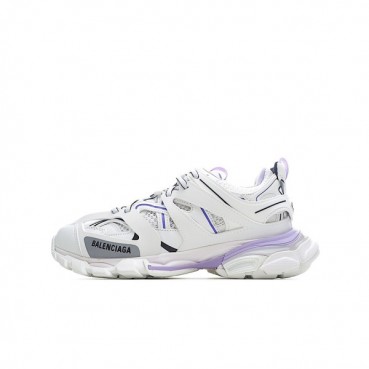 발렌시아가 남/녀 Trainer 화이트 스니커즈 - Unisex White Sneakers 