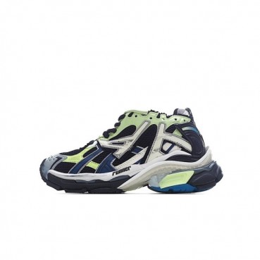 발렌시아가 남/녀 Track 그린 스니커즈 - Unisex Green Sneakers 