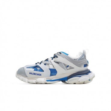 발렌시아가 남/녀 Trainer 아이보리 스니커즈 - Unisex Ivory Sneakers 