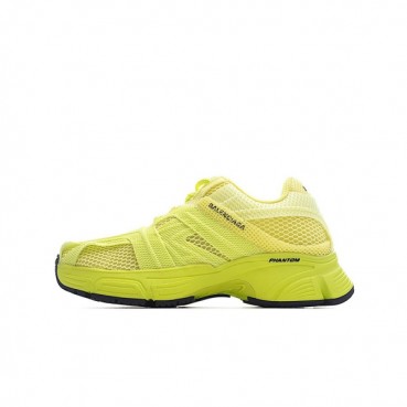 발렌시아가 남/녀 Trainer 옐로우 스니커즈 - Unisex Yellow Sneakers 
