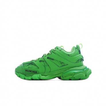 발렌시아가 남/녀 Trainer 그린 스니커즈 - Unisex Green Sneakers 