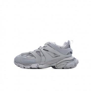발렌시아가 남/녀 Trainer 그레이 스니커즈 - Unisex Gray Sneakers 