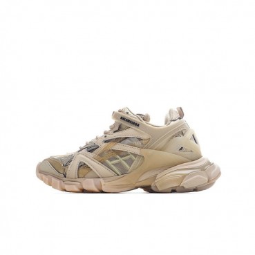 발렌시아가 남/녀 Trainer 베이지 스니커즈 - Unisex Beige Sneakers 