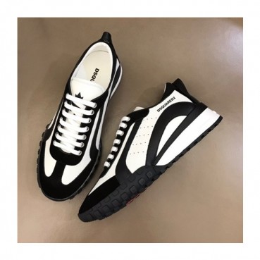 디스퀘어드 남성 트렌디 블랙 스니커즈 - Mens Black Sneakers 
