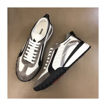 디스퀘어드 남성 트렌디 그레이 스니커즈 - Mens Gray Sneakers 
