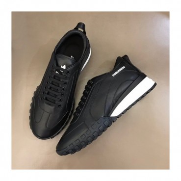 디스퀘어드 남성 트렌디 블랙 스니커즈 - Mens Black Sneakers 