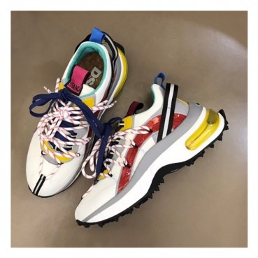디스퀘어드 남성 트렌디 화이트 스니커즈 - Mens White Sneakers 