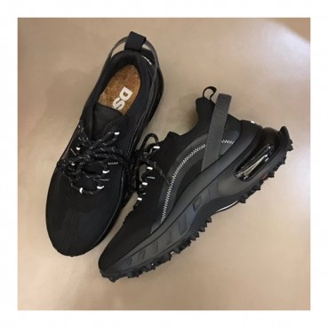 디스퀘어드 남성 트렌디 블랙 스니커즈 - Mens Black Sneakers 